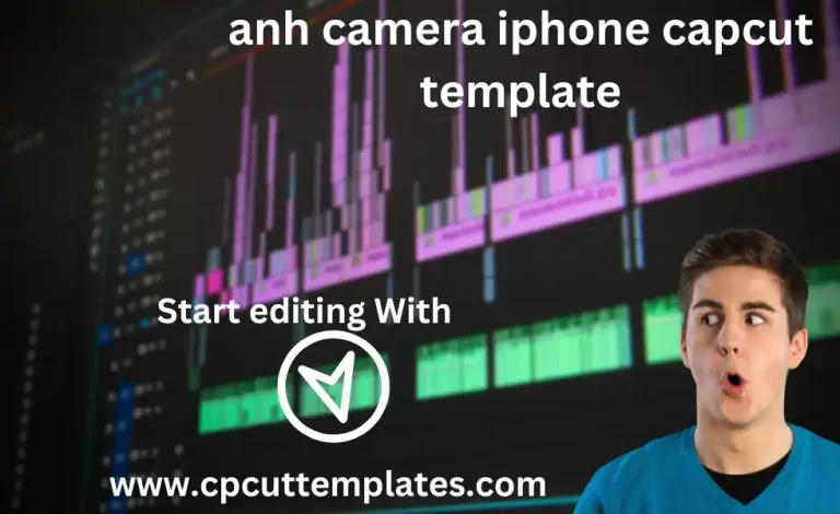 Anh camera iPhone Template.