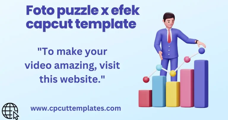 Foto puzzle x efek template